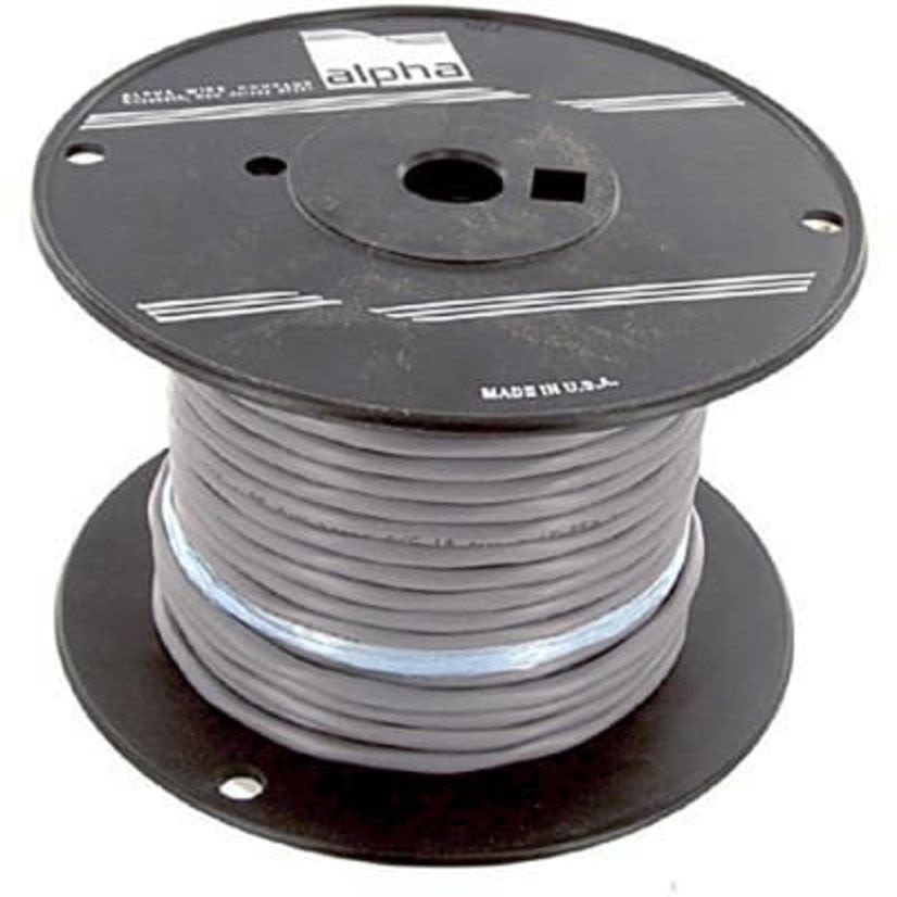 ALPHA WIRE  2422C-SL002 18/2C SHLD CBL QTY1=1/500FT SPOOL